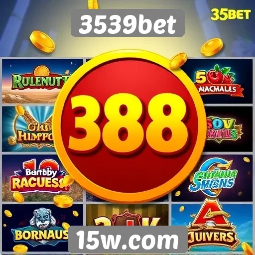 388 jogos disponíveis no catálogo do 3539bet
