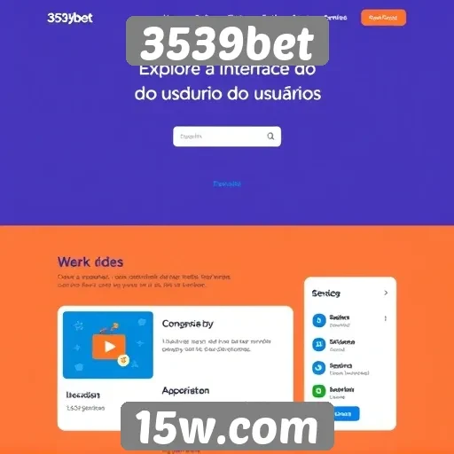 Análise da interface do usuário do site 3539bet