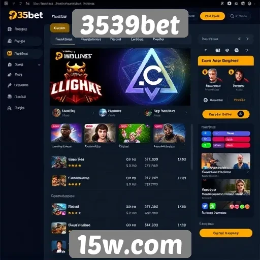 Interface do usuário no 3539bet é amigável e intuitiva